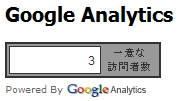 GoogleAnalyticsWidget